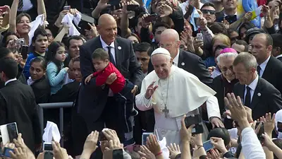 El Papa Francisco en Paraguay: "Primereen en el amor" El Papa Francisco en Paraguay: "Primereen en el amor"