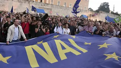 Pese al referéndum, Grecia acordó con la Eurozona y aplicará ajustes Pese al referéndum, Grecia acordó con la Eurozona y aplicará ajustes