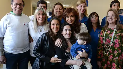 Cristina permanece en Río Gallegos para celebrar los 2 años de su nieto Néstor Iván Cristina permanece en Río Gallegos para celebrar los 2 años de su nieto Néstor Iván