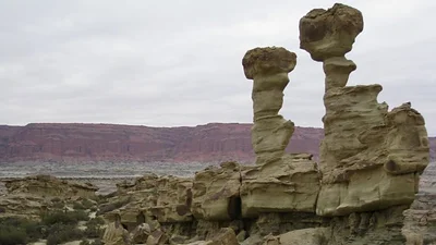 Se cayó parte de "El Submarino" en el Valle de la Luna Se cayó parte de "El Submarino" en el Valle de la Luna