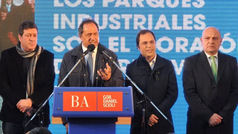 Elecciones 2015: alejado de Massa, Giustozzi se mostró junto a Scioli
