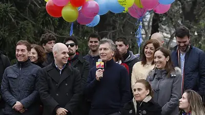 Elecciones en la Ciudad: Macri y Larreta cerraron la campaña en bicicleta Elecciones en la Ciudad: Macri y Larreta cerraron la campaña en bicicleta