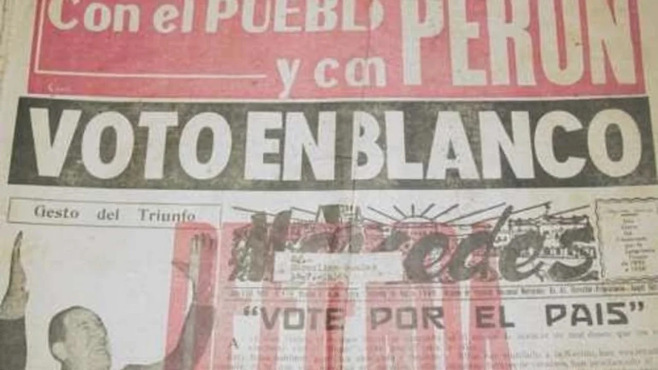 El día en el que el voto en blanco ganó en las elecciones de Argentina
