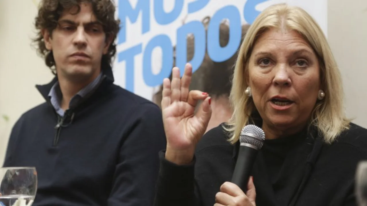 Carrió no votó a Lousteau pero fustigó a los encuestadores