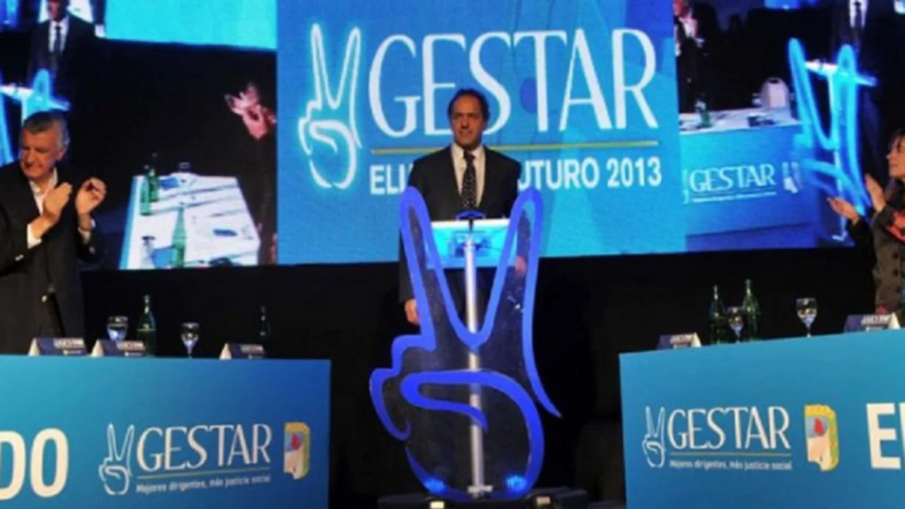 Gestar reúne al peronismo para apoyar a Daniel Scioli