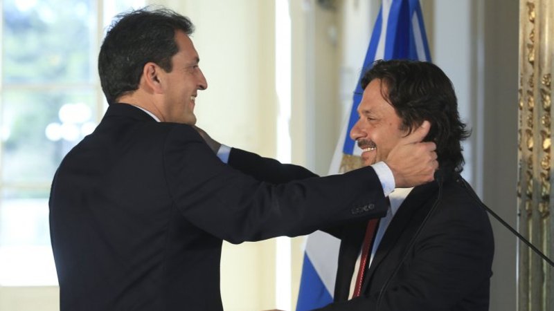 Massa en baja y su compañero de fórmula Sáenz no lo ayuda ni en Salta