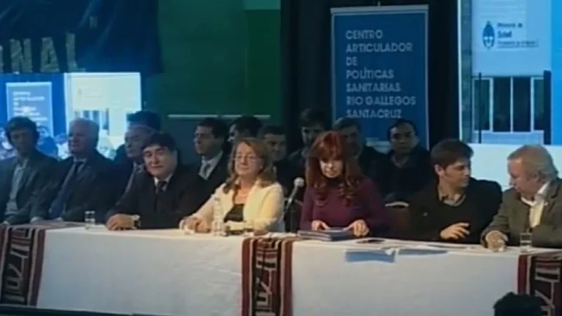 Seguí en vivo el acto de CFK junto a Máximo desde Río Gallegos
