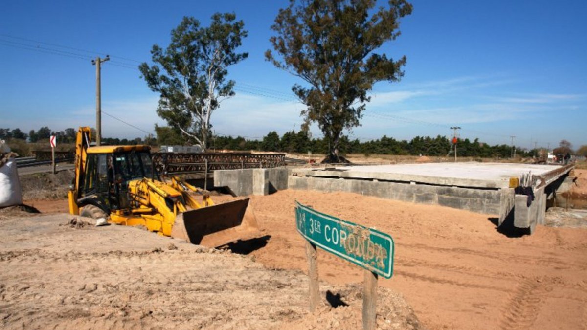 Santa Fe: continúan las obras de adecuación sobre la ruta 11 | El Destape