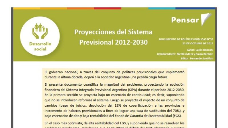 El Think Tank del PRO sacó de la web los informes sobre la Anses
