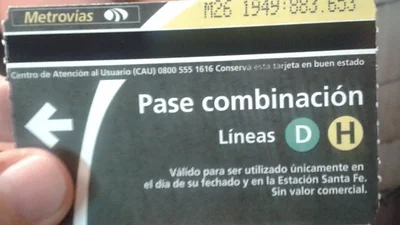 Increíble: para combinar las líneas D y H hay que tener una subtepass especial Increíble: para combinar las líneas D y H hay que tener una subtepass especial