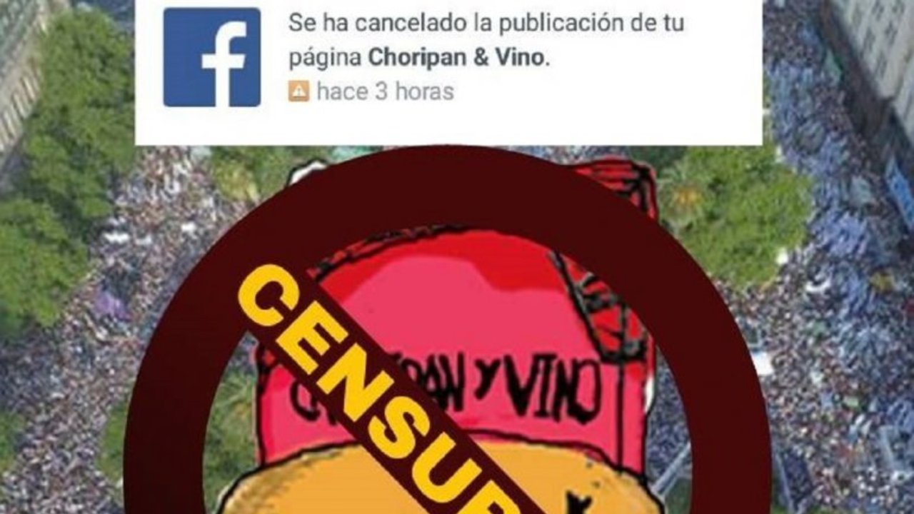 En el día del cacerolazo contra el Gobierno, Facebook bloqueó a la página antimacrista con más seguidores