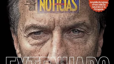 La impactante tapa de Noticias sobre el estado físico de Macri La impactante tapa de Noticias sobre el estado físico de Macri