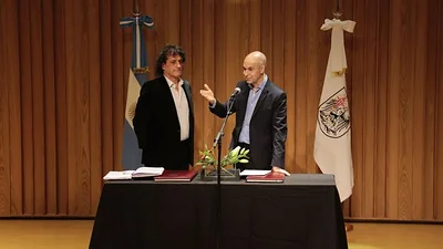 Tras la salida de Lopérfido, Ángel Mahler juró en Cultura Tras la salida de Lopérfido, Ángel Mahler juró en Cultura