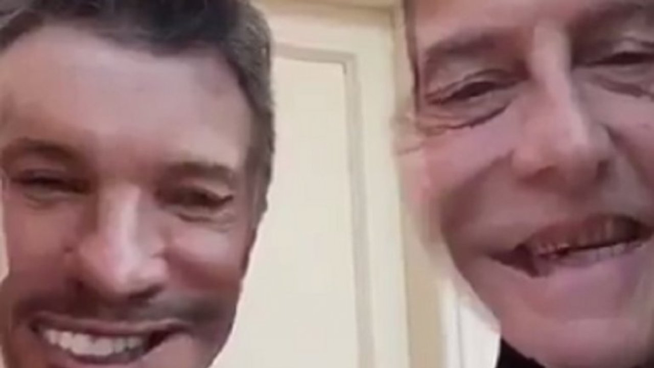 El insólito video de Macri con Tinelli