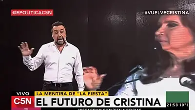 Navarro y un anticipo de la entrevista que le hará a Cristina Kirchner Navarro y un anticipo de la entrevista que le hará a Cristina Kirchner