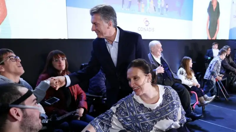 Denuncian que el "Plan Nacional de Discapacidad" que anunció Macri y Michetti es "solo anuncio"