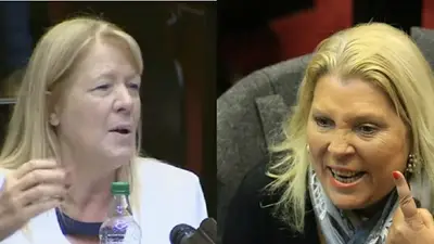 El cruce entre Carrió y Stolbizer por una ley del Congreso: "Miente alevosamente" El cruce entre Carrió y Stolbizer por una ley del Congreso: "Miente alevosamente"