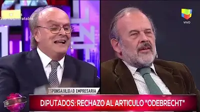 De Mendiguren acorraló a Eduardo Amadeo pero Intratables lo salvó De Mendiguren acorraló a Eduardo Amadeo pero Intratables lo salvó