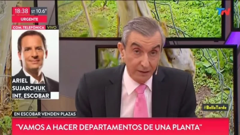 Un intendente desmintió en vivo a Nelson Castro en TN