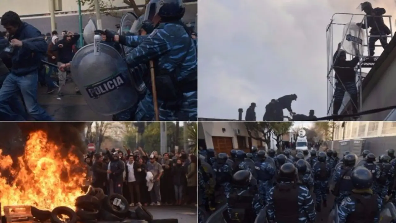 Represión en Pepsico: con balas de goma, desalojaron la planta y detuvieron a trabajadores