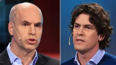Lousteau arrancó la campaña en la Ciudad con una dura chicana a Larreta Lousteau arrancó la campaña en la Ciudad con una dura chicana a Larreta