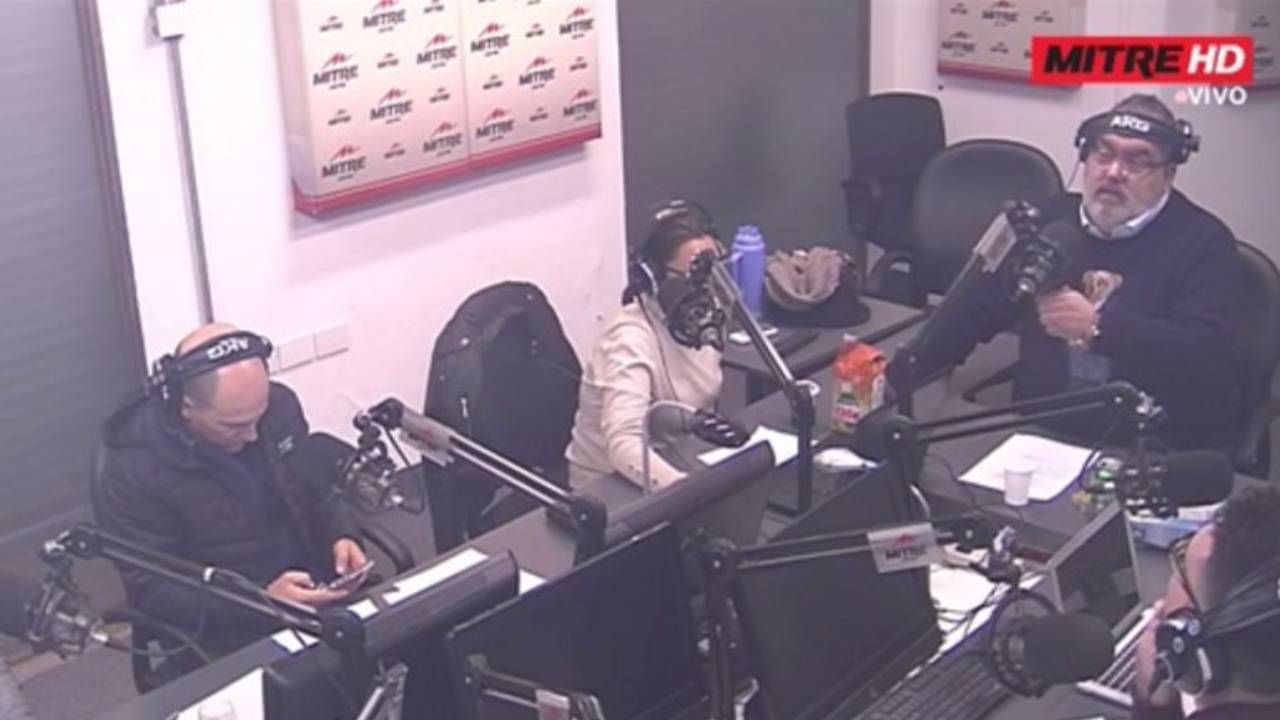 El exabrupto de Lanata en vivo