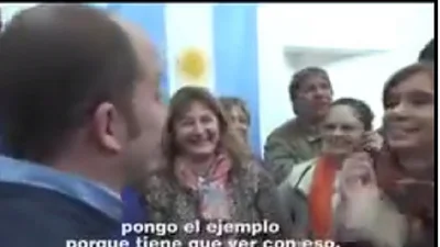 El chiste que tentó a Cristina en medio de una recorrida por Lincoln El chiste que tentó a Cristina en medio de una recorrida por Lincoln