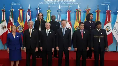 Cumbre del Mercosur: Macri llamó "a la paz" en Venezuela Cumbre del Mercosur: Macri llamó "a la paz" en Venezuela