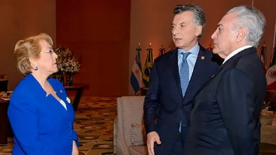 La CGT repudió la llegada de Temer: "Retrocede 100 años los convenios laborles" La CGT repudió la llegada de Temer: "Retrocede 100 años los convenios laborles"