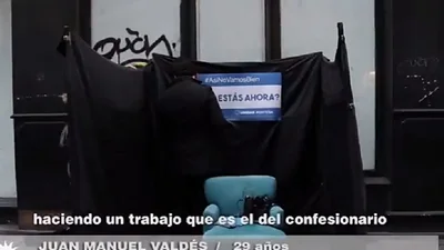 El "confesionario ciudadano" para saber cómo le fue a la gente con Macri El "confesionario ciudadano" para saber cómo le fue a la gente con Macri