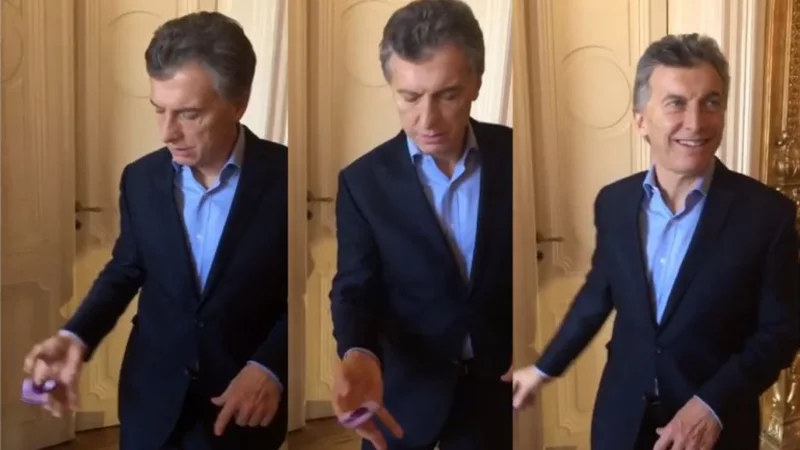 El chiste viral que compara a Macri con un spinner