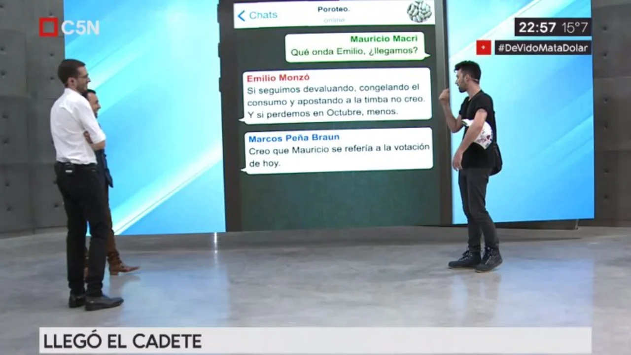 El Cadete mostró las discusiones internas en Cambiemos por el desafuero de De Vido