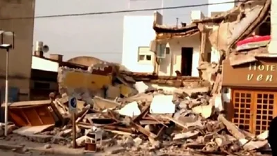 Milagro en Santa Teresita: se derrumbó un hotel y no hay víctimas fatales Milagro en Santa Teresita: se derrumbó un hotel y no hay víctimas fatales
