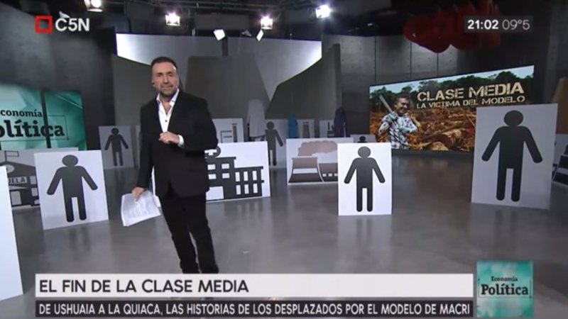 El fin de la clase media, el editorial de Roberto Navarro