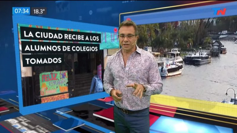 El blooper de Sergio Lapegüe en un informe sobre el dólar