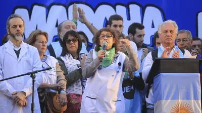 Paro nacional docente contra la represión del Estado Paro nacional docente contra la represión del Estado