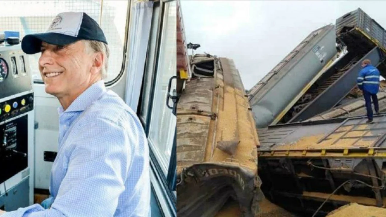 Tras la inauguración de Macri, descarriló una formación del Belgrano Cargas