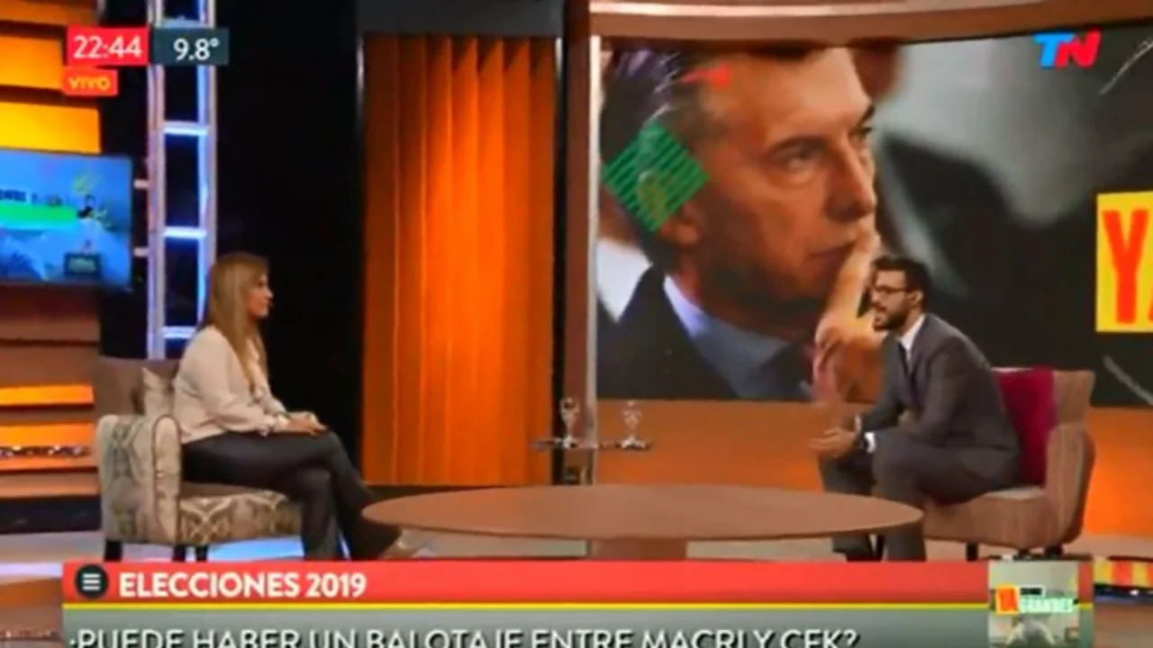 Una encuestadora afirmó en TN que podría haber un balotaje entre Cristina y Macri