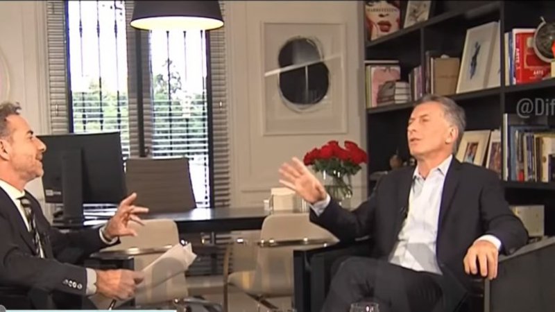 Ante la crisis, Majul se lavó las manos y se despegó de Macri