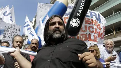 Baradel advierte que podrían volver los paros tras las vacaciones de invierno Baradel advierte que podrían volver los paros tras las vacaciones de invierno