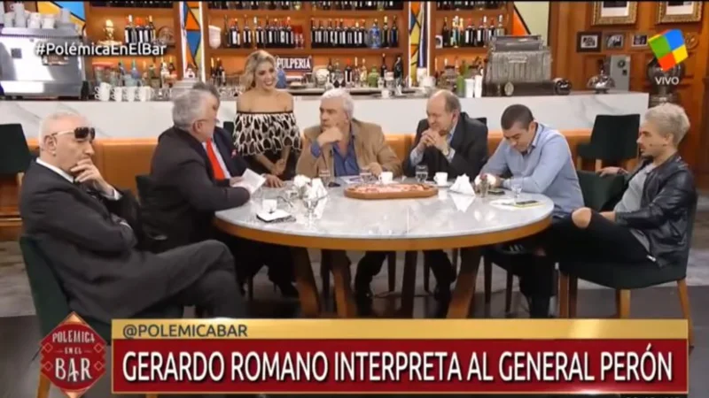 Polémica en el Bar: Gerardo Romano imitó a Perón para criticar a Macri