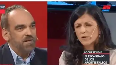 Fernanda Vallejos a Iglesias: "Vos no sabés sumar y restar" Fernanda Vallejos a Iglesias: "Vos no sabés sumar y restar"