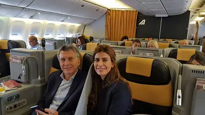 Macri viaja a Bariloche antes de reunirse con Lagarde Macri viaja a Bariloche antes de reunirse con Lagarde