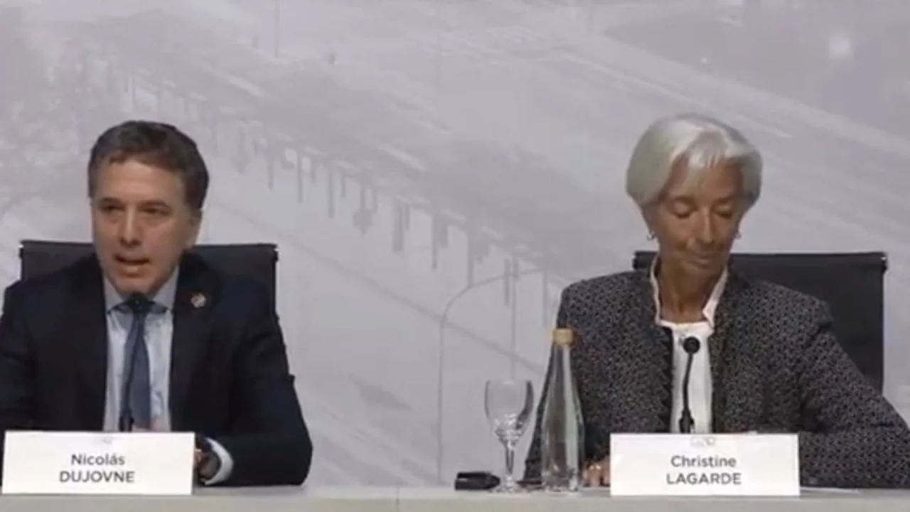 El reto de Lagarde a Dujovne por la inflación: "La meta debe ser cumplida"