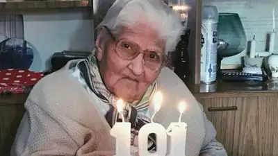 La madre de Moyano cumplió 101 años y lo celebraron desde Camioneros La madre de Moyano cumplió 101 años y lo celebraron desde Camioneros