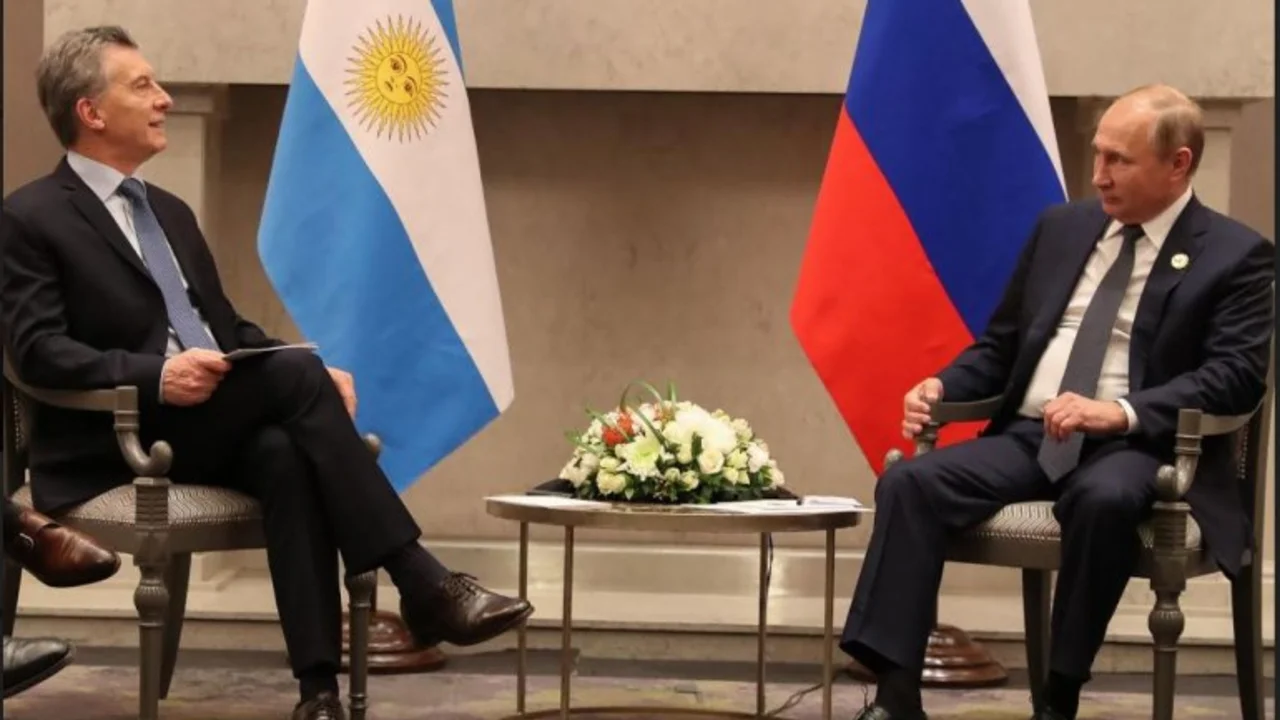 Macri se reunió con Putin y hablaron de fútbol