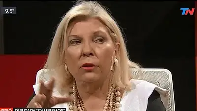Elisa Carrió: "Tengo mi velorio preparado por si me matan" Elisa Carrió: "Tengo mi velorio preparado por si me matan"