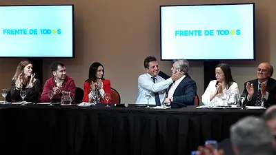 Arrancó la campaña: Alberto Fernández y Sergio Massa se mostraron juntos Arrancó la campaña: Alberto Fernández y Sergio Massa se mostraron juntos