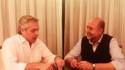 Elecciones 2019: Alberto Fernández se reunió con Omar Perotti Elecciones 2019: Alberto Fernández se reunió con Omar Perotti