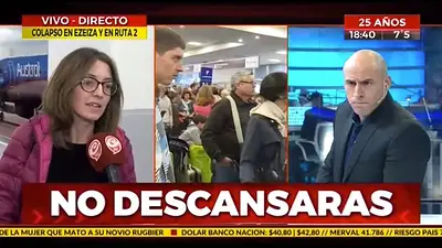 Periodista oficialista quiso ridiculizar el paro aeronáutico y quedó mal parado Periodista oficialista quiso ridiculizar el paro aeronáutico y quedó mal parado